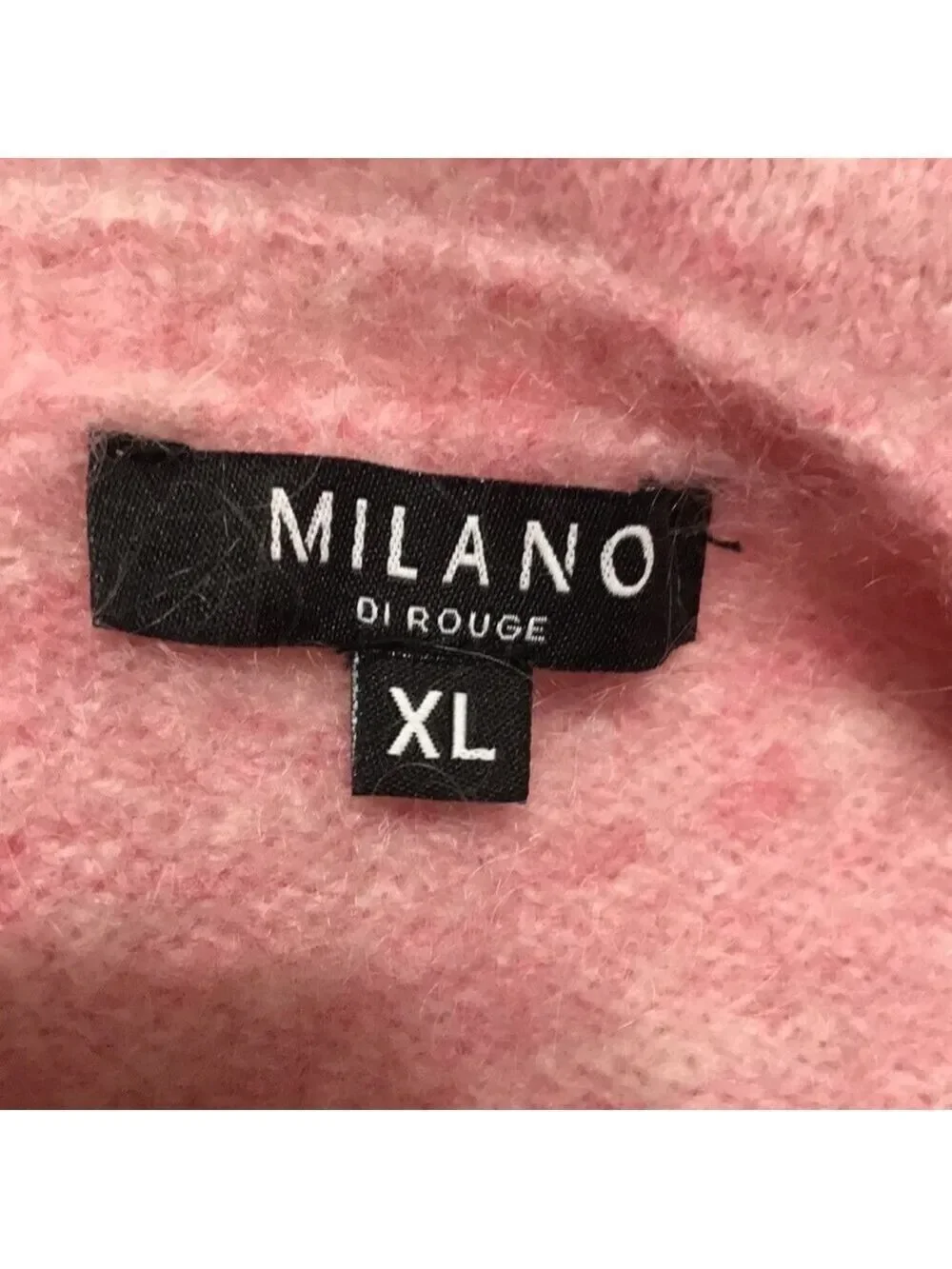 MILANO WOOL BLEND CROPPED SWEATER SZ XL - Picture 6 of 9